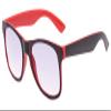 4sold Reading Glasses Blue Light Blocking Glasses, Anti Glare Fatigue Blocking Headaches Eye Strain, Safety Glasses for Computer/Phone, Transparent Lens (Black Red, 3.00) view 1
