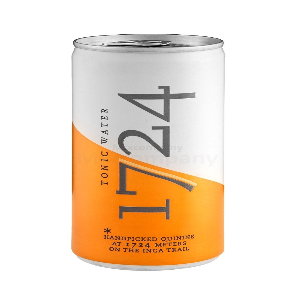 1724 Tonic Water Can 200 ml with Deposit Disposable