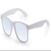 4sold Reading Glasses +1.00 +1.5 +2.00 +2.5 +3.5 +4.00 Blue Light Blocking Glasses, Anti Glare Fatigue Blocking Headaches Eye Strain, Safety Glasses for Computer/Phone, Transparent Lens (White, 2.50) view 1