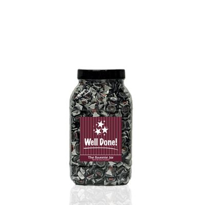 Black Jack Chews 2kg Sweet Jar - A Personalised Gift Jar Filled with Your Favourite Retro Sweets! (Well Done)