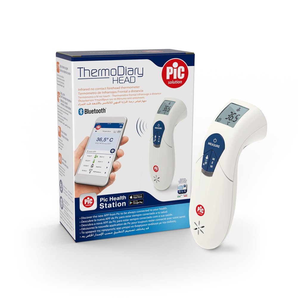 Pic Solution ThermoDiary Head Digital Thermometer Infrared Front