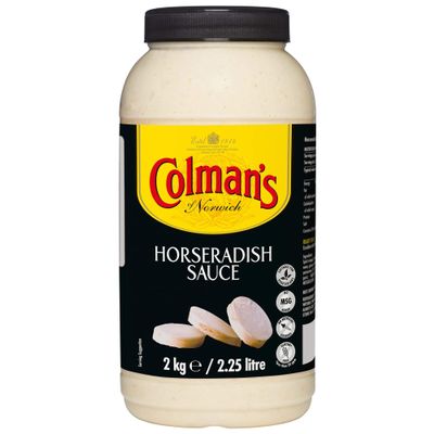 Colmans Horseradish Sauce - 2x2.25ltr