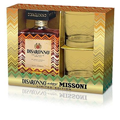 Disaronno Missoni Glass Set / 70cl