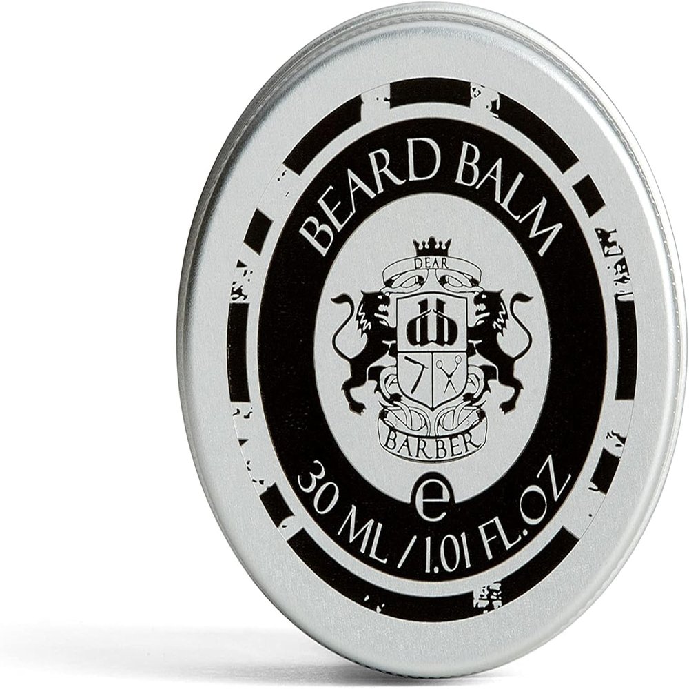 Dear Barber CONDITIONING BEARD BALM, 30ml  Softens, Tames & Styles Beard  Nourishing Shea Butter, Beeswax & Oat Oil