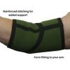 Gymreapers Elbow Sleeves for Weightlifting Powerlifting and Bench Press Support and Compression for Tendonitis Pain Relief 5mm Neoprene Training Gear for Men and Women view 2