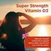 Healthspan Super Strength Vitamin D3 | Immune Health | Bone, Teeth & Muscle Health | Contains 1,000iu of Natural Source Vitamin D3 in Each Tablet | Vegetarian (240 Tablets) view 4