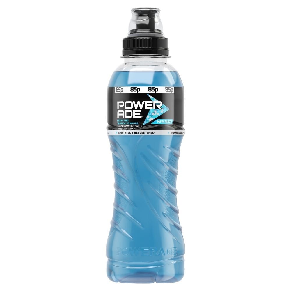 Powerade Berry and Tropical 500ml x 12 PMP