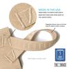 The Original X Brace - Arch Support Brace and Compression for Sever's Disease, Plantar Fasciitis, Flat Feet, Fallen Arches, Over-Pronation and Heel Pain view 4