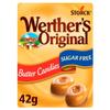 Werthers Sugar Free Sweets Butter Candies - Flip Top Box x 10 x 42g view 3