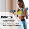 Magnesium Glycinate 400mg - Chelated Bisglycinate for Muscle Recovery & Support - Maximum Absorption & Bioavailability - Magnesium Supplements for Women & Men - Non-GMO - 180ct 2 Month Supply view 3