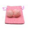 2 pcs of Rose Quartz Massage Stone, Mushroom Shape Massager for Face and Body Beauty,Guasha Scraping Stone for Spa Relaxing Meditation Massage view 2