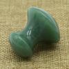 Obsidian & Green Aventurine Mushroom Massage Stones SPA Energy Stones for Therapy(2 PCS Packing) view 2