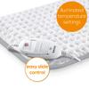 Beurer HK42UK Super-Cosy Heat Pad | Luxury soft fleece surface | Rapid warm-up function | 3 electronically regulated temperature settings | Machine-washable | Automatic switch-off view 3