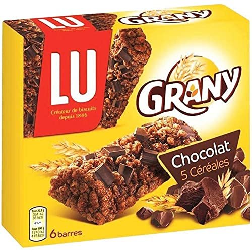 Lu Grany Chocolat 5 Crales (lot de 3)