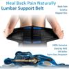 DINOWIN Back Support Brace, Deluxe Neoprene Double Pull Support Lumbar Lower Back Brace and Waist Support Belt for Back/Slipped Disc Pain Relief (XXX-Large 44-50") view 4