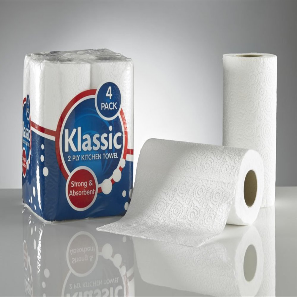 Bliss 2 PLY Kitchen Rolls Towels 50 Sheets PER ROLL + MISA FRESHNER (24)