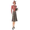 1930's Sewing Pattern: Dress & Jacket - Bust 30 (76.2cm) view 2