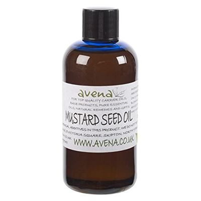 Mustard Seed Oil Cold Pressed (Sinapis alba) - 500ml Bottle