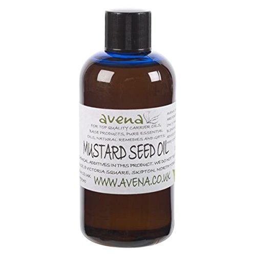 Mustard Seed Oil Cold Pressed (Sinapis alba) - 500ml Bottle