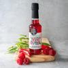 Raspberry & Apache Chilli | Fruit & Herb Vinegar | Flavoured Vinegar | Vegan & Vegetarian Natural Ingredients | delicious for cooking, stir fries, sauces & salad dressings (150ml bottle) view 2