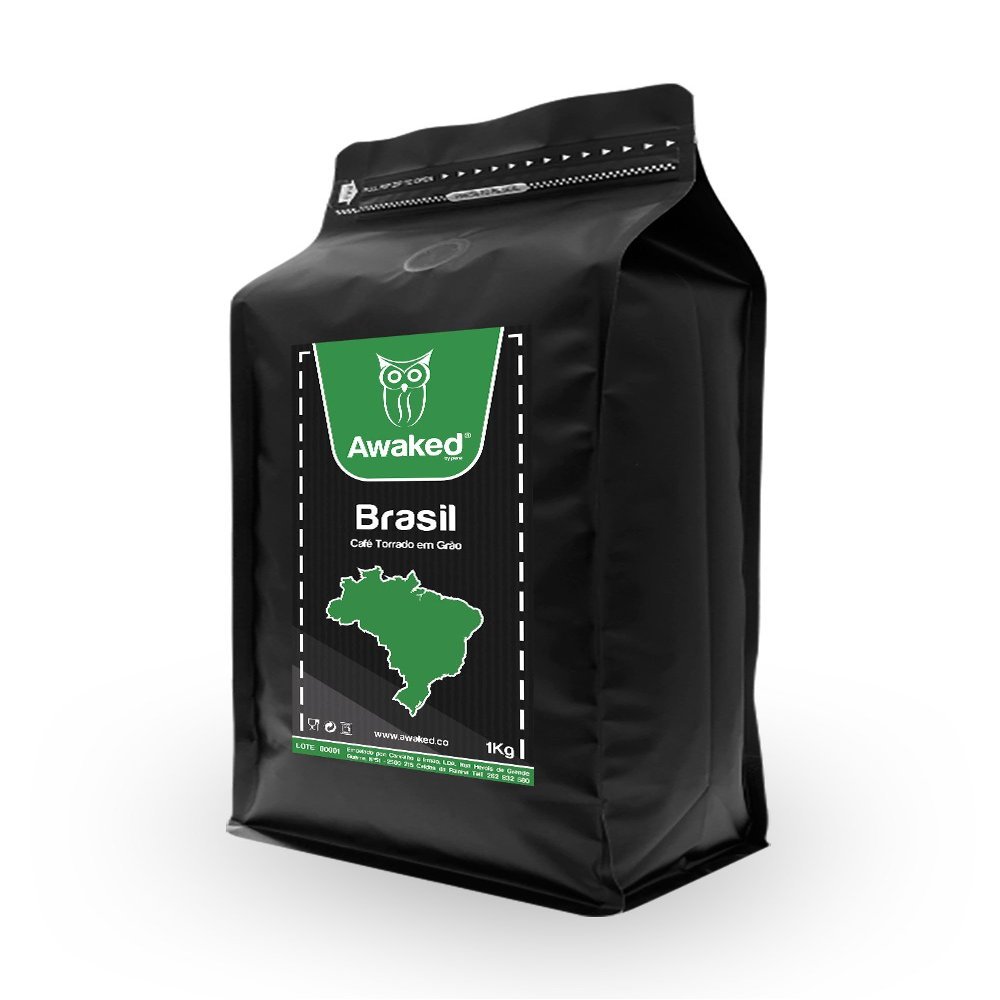 Awaked Brazil Ground for Machine Coffee - Arabica - 1kg