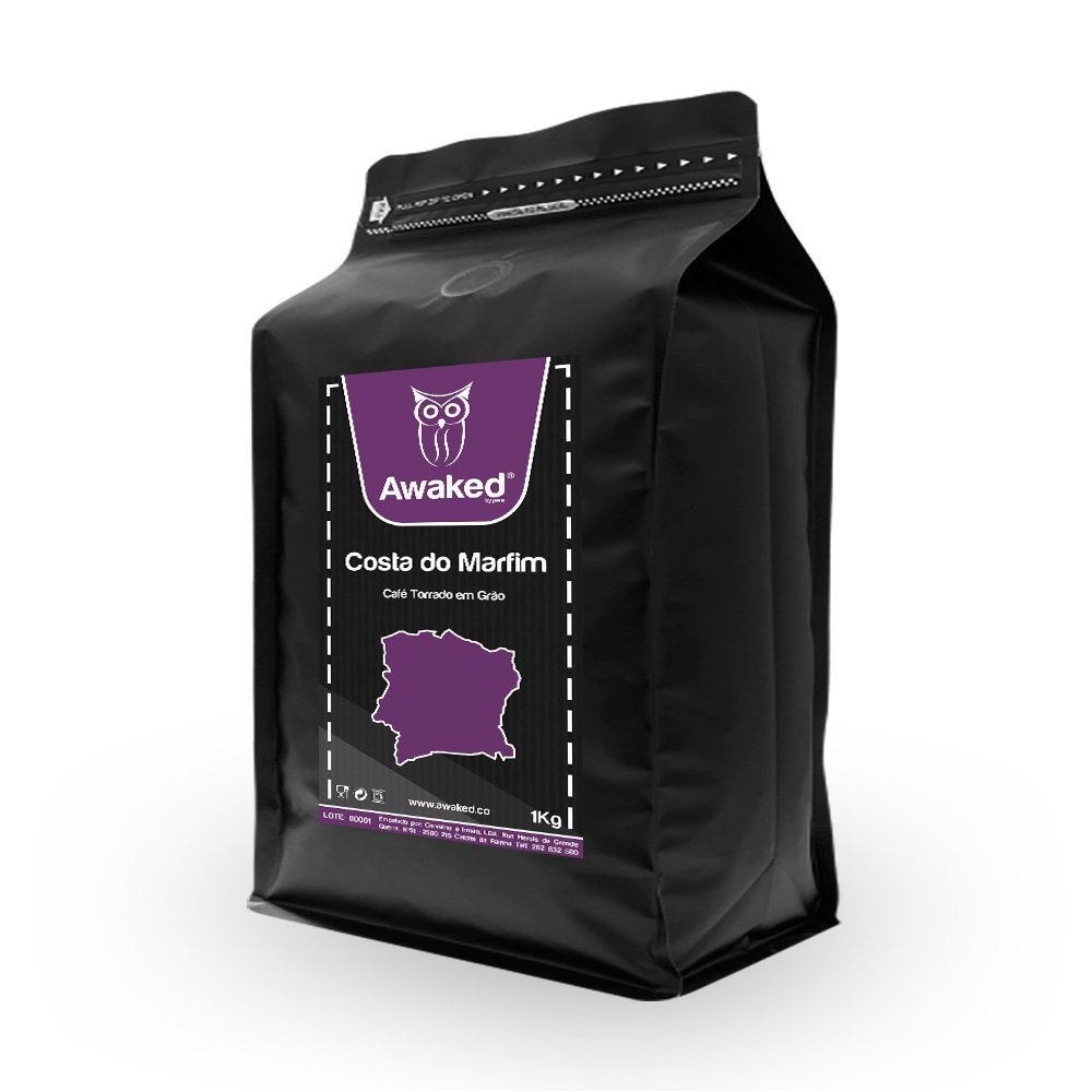 Awaked Ivory Coast Ground for Machine Coffee - Robusta - 500g