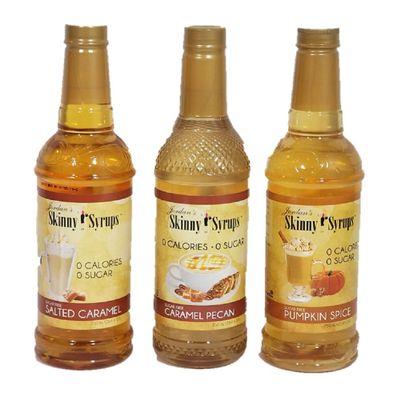Jordan's Skinny Gourmet Syrups, 25.4 Fluid Ounce (Variety Pack Bundle of 3)