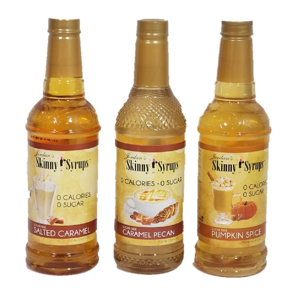 Jordan's Skinny Gourmet Syrups, 25.4 Fluid Ounce (Variety Pack Bundle of 3)