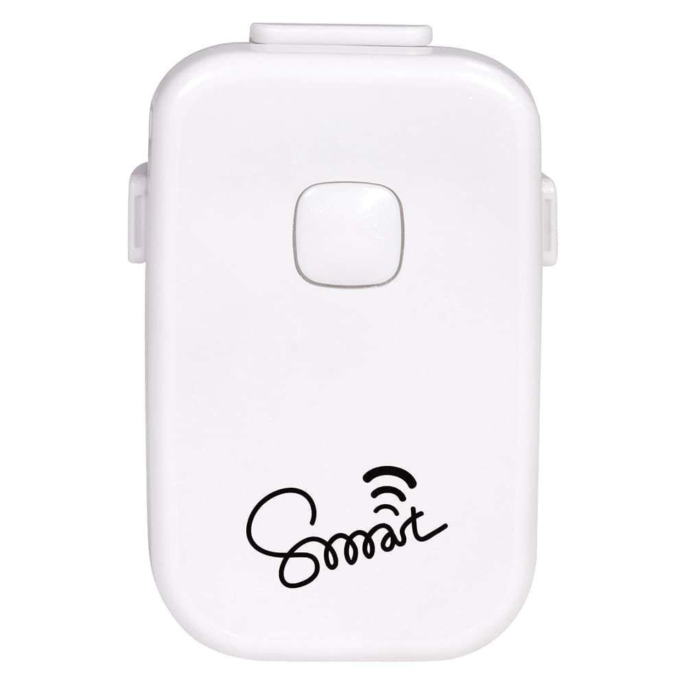 Smart Bedwetting Alarm for Deep Sleepers & Children with Interchangeable Stickers 8 Loud Tones Lights and Vibration; Full Featured Low Cost Bed Wetting Enuresis Alarm to Stop Bed-Wetting