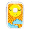 Smart Bedwetting Alarm for Deep Sleepers & Children with Interchangeable Stickers 8 Loud Tones Lights and Vibration; Full Featured Low Cost Bed Wetting Enuresis Alarm to Stop Bed-Wetting view 4