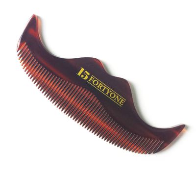 1541 London Handlebar Pocket Moustache Comb - Fine Tooth Comb for Men's Moustaches (BC12)