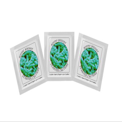 Yogurt Starter Cultures - Pack of 3 Freeze-Dried Culture Sachets for Bifido Yogurt
