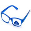 4sold Slim Men Women Classic Retro Style Computer Glasses Computer Blue Light Blocking Glasses, Anti Glare Fatigue Blocking Headaches Eye Strain Safety Glasses for Computer/Phone Transparent view 2