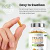 Turmeric and Black Pepper Capsules | 1440mg Dose | 120 Tablets | 2 Month Supply | 2 A Day | Herbal Supplements | High Strength Curcumin | VitaBright Organic Tumeric Supplement view 4