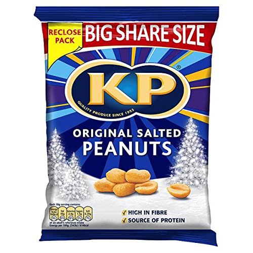 KP Original Salted Peanuts 450g (Pack of 450g)