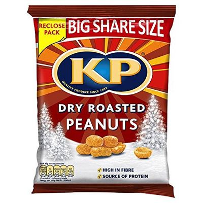 KP Dry Roasted Peanuts 450g (Pack of 450g)