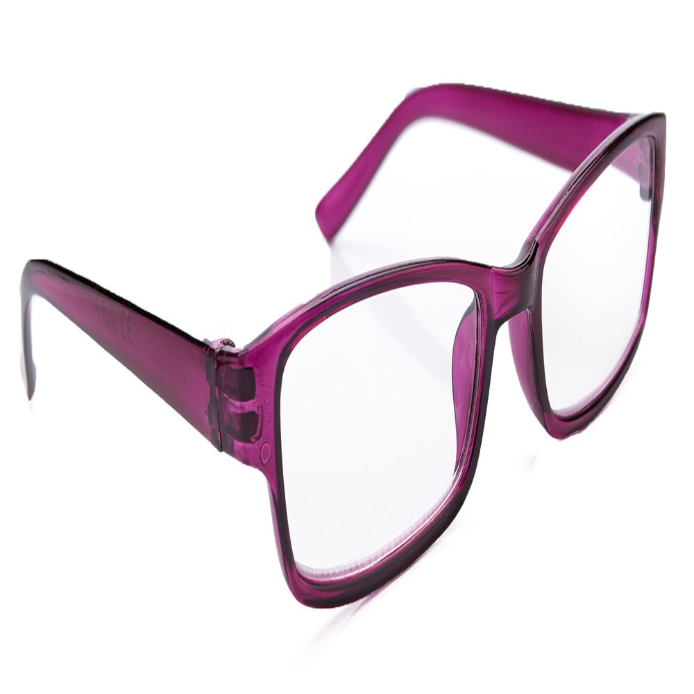 4sold Slim Men Women Classic Retro Style Computer Glasses Computer Blue Light Blocking Glasses, Anti Glare Fatigue Blocking Headaches Eye Strain Safety Glasses for Computer/Phone Transparent