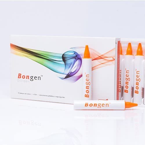 BONGEN Anti-Ageing Daily 1000mg Collagen Drink  Advanced Formula Collagen Type 2  10 Plastic ampoules x 10ml Super Cartilage and ligaments BuilderFast Tissue RepairGentle ON The Stomach