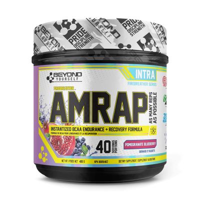 Beyond Yourself - AMRAP BCAA Endurance & Recovery Formula | 40 Servings | 7.2g BCAAs in Optimal 4:1:1 Ratio with Added L-Carnitine and Magnesium | Supports Muscle Growth, Recovery, and Fat Metabolism
