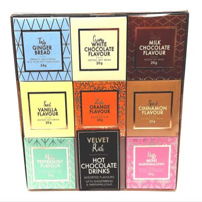 Velvet Rich Hot Chocolate Drinks Assorted Flavours