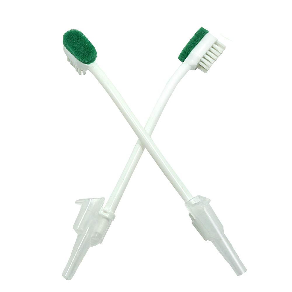 20pcs Disposable Sponge Swab - Sputum Suction Toothbrush