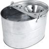 12 Litre Galvanised Mop Bucket & Wringer view 1