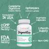 DigestEzy #1 Digestive Enzyme Supplement for Gas, Bloating & Digestion | Premium Multi-Enzyme Formula | Papain, Bromelain, Amylase, Lipase, Cellulase | Lab Tested & Easy to Swallow | 60 Vege Capsules view 4
