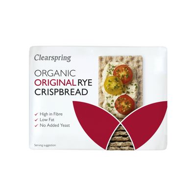 Clearspring Organic Original Rye Crispbread, 200g (Pack of 5)