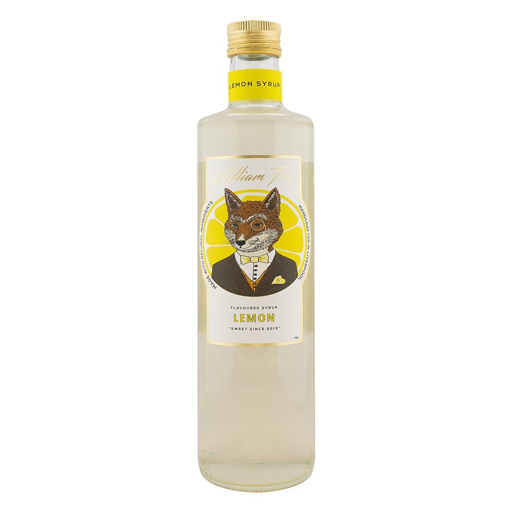 William Fox Premium Lemon Syrup 75cl