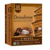 Drizzilicious, Mini Rice Cakes with Dark Chocolate Drizzle - Non GMO, Gluten Free, Rice Snacks - Pack of 10 (21g Each), S'Mores Flavor, Rice Crisps Snack view 1