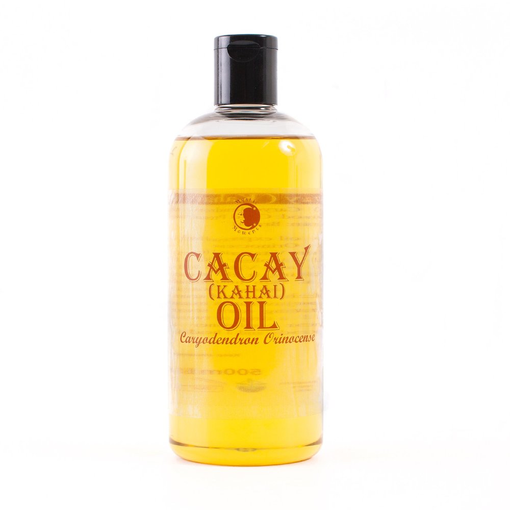 Mystic Moments | Cacay (Kahai) Carrier Oil 500ml - Pure & Natural Oil Perfect For Hair, Face, Nails, Aromatherapy, Massage and Oil Dilution Vegan GMO Free