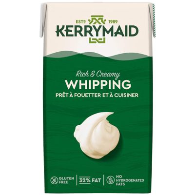 Kerrymaid UHT Whipping Cream - 12x1ltr