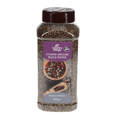 Country Range Coarse Ground Black Pepper 500 g