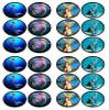 24 Mermaids Edible Wafer Paper Cupcake Toppers/Decorations view 1
